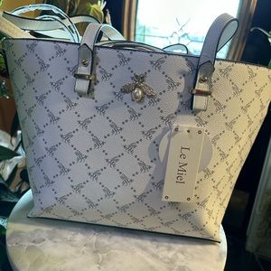Le Miel 3 pt. Handbag/tote/purse